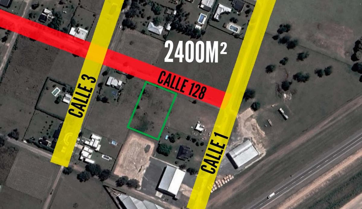 Terreno en venta - 2400Mts2 - Mercedes - 1