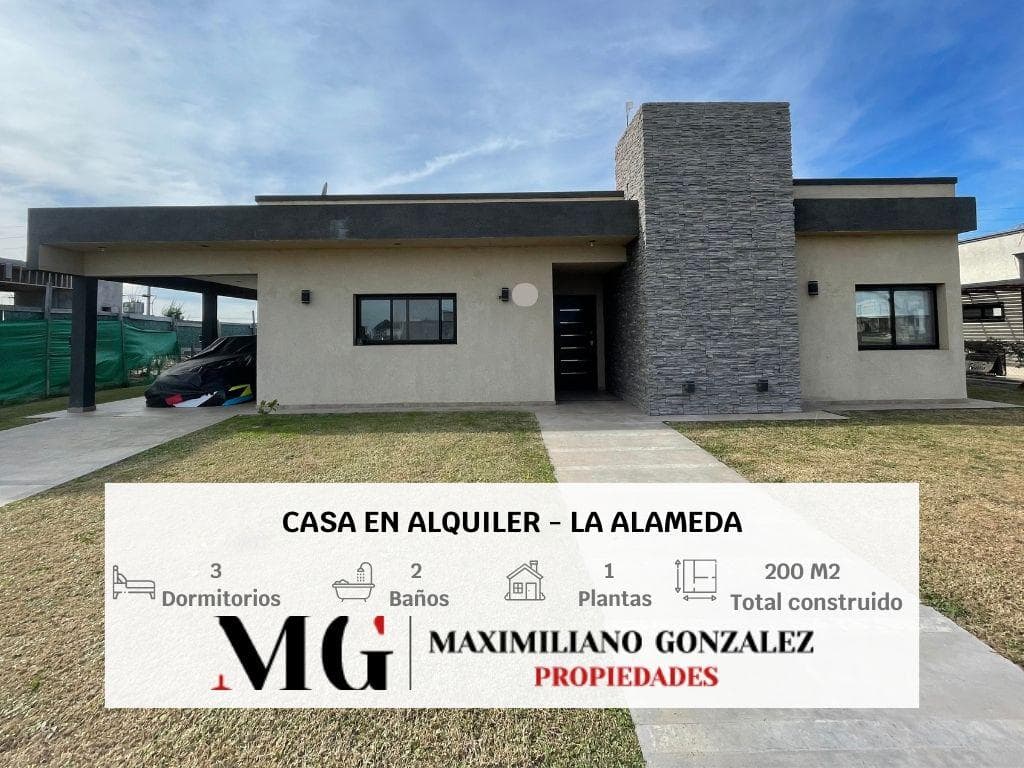 Casa en alquiler Barrio La Alameda Canning Ezeiza - 1