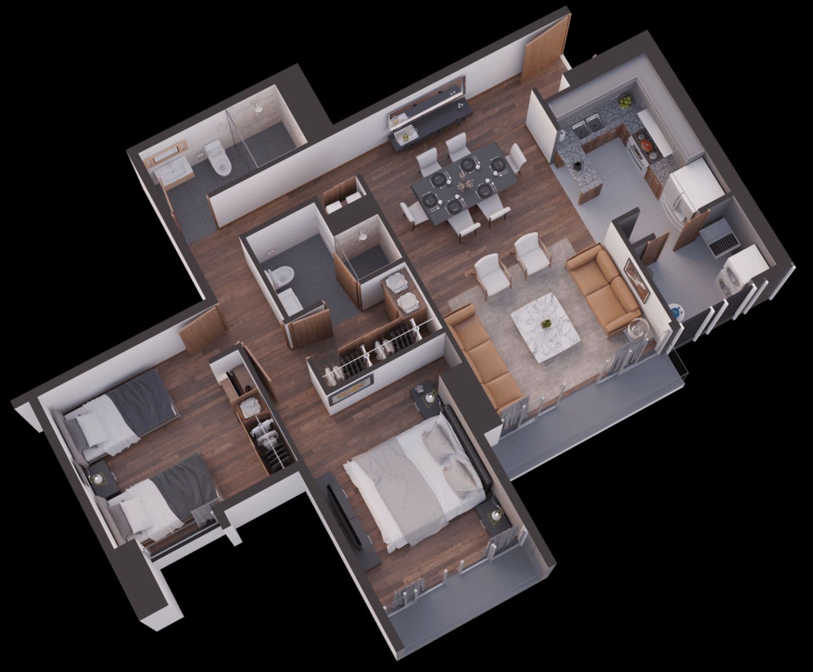 Departamento - Centro Sur - 1