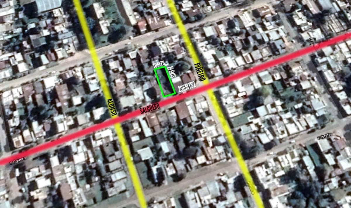 Terreno VENTA - 10x29,6mts - 296mts2 totales - Baradero - 1
