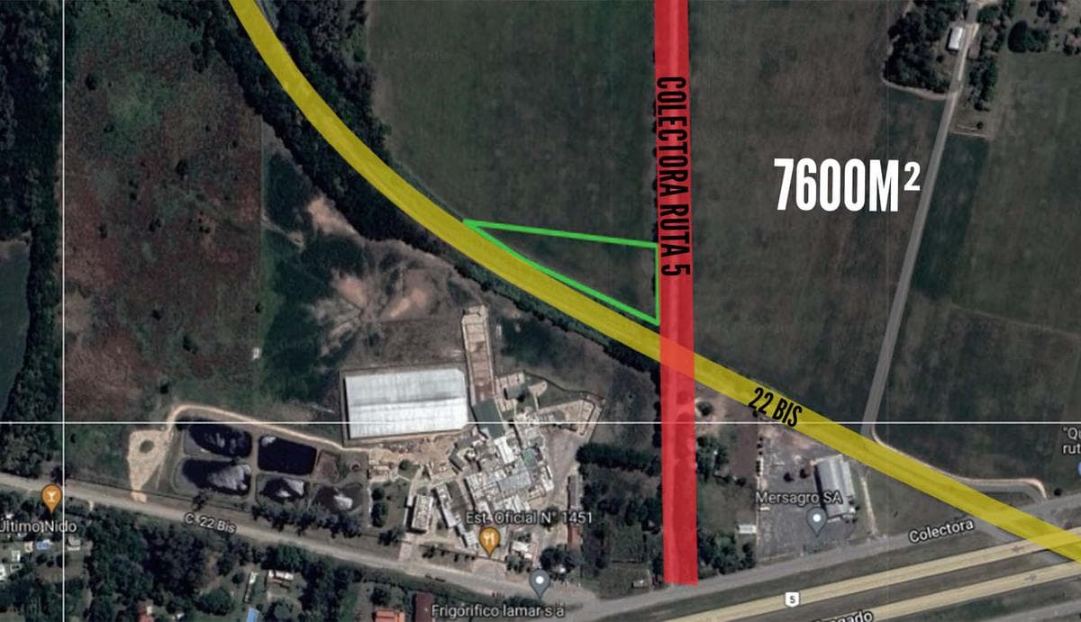 Terreno en venta - 7600 Mts2 - Mercedes - 1