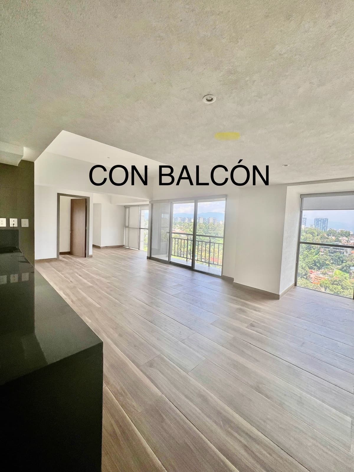 Departamento en venta Santa Fe Be Grand Lomas con balcón 3 recamaras - 1