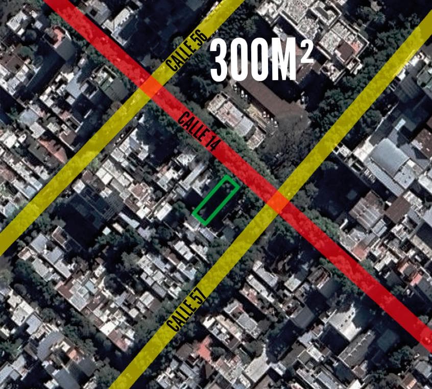 Terreno en venta 300mts2- La Plata - 1