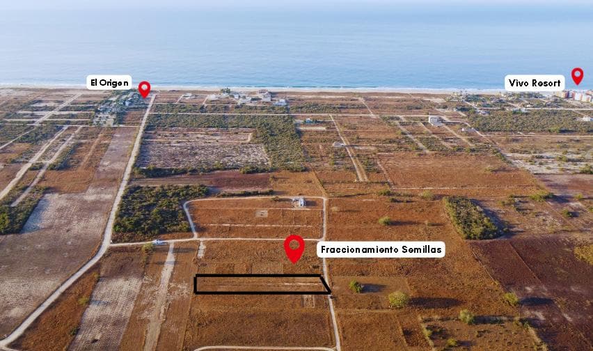 Preventa de Lotes en Fraccionamiento Semillas, Playa Palmarito - 1