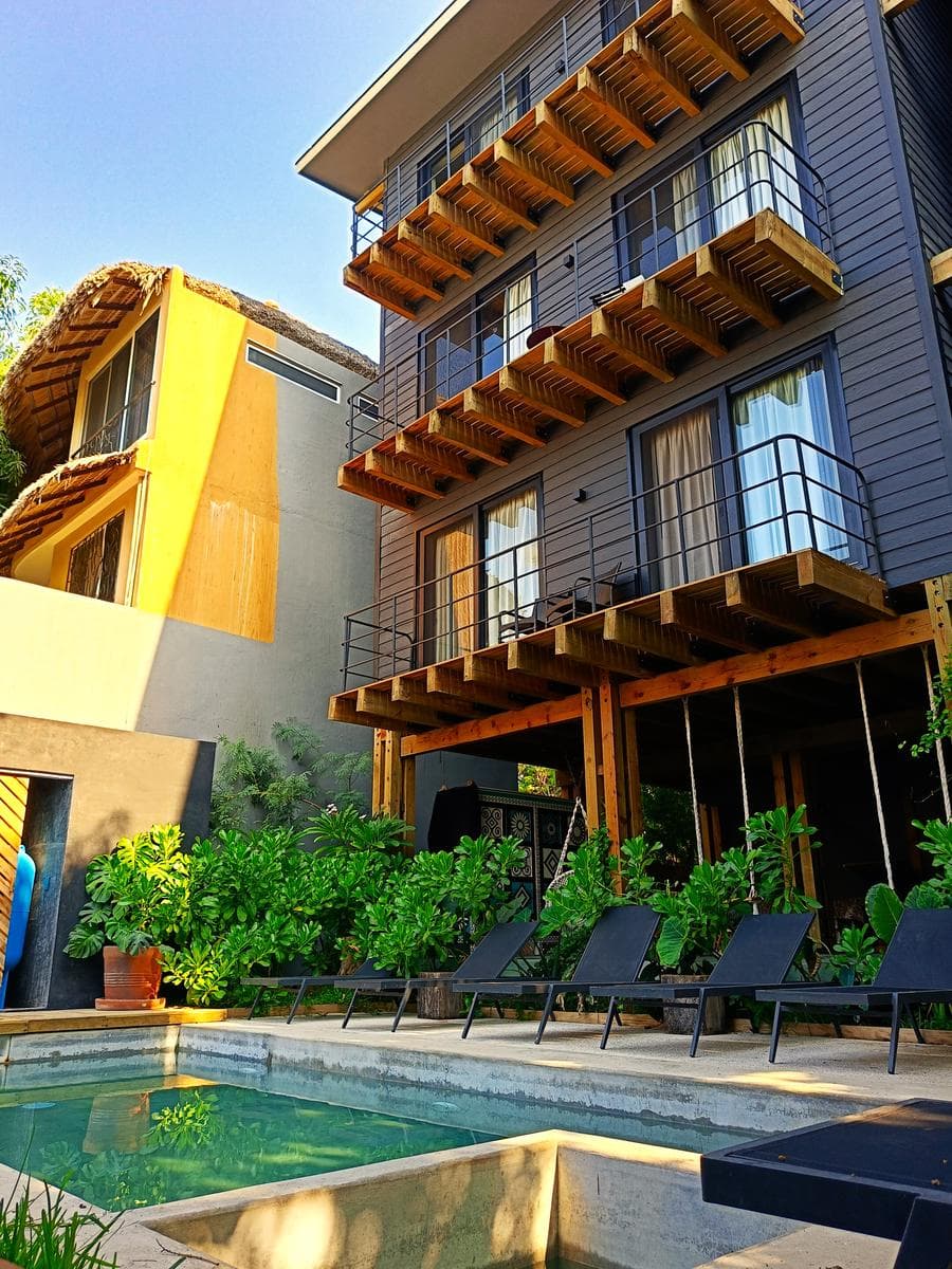 Departamentos Kineki en Punta Zicatela, Puerto Escondido, Oaxaca - 1