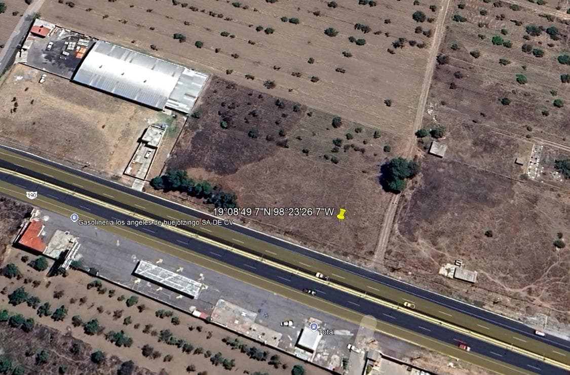 Terreno en venta Carretera Federal México - Puebla, Huejotzingo, Puebla. - 1