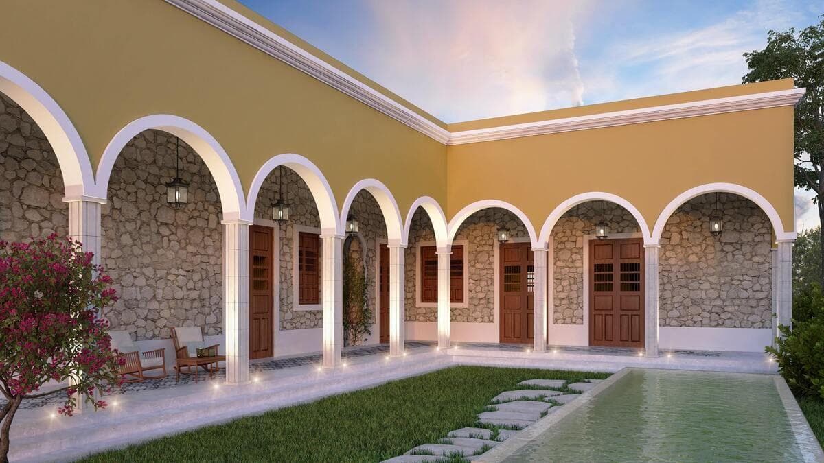 Casa tipo hacienda en Izamal - 1