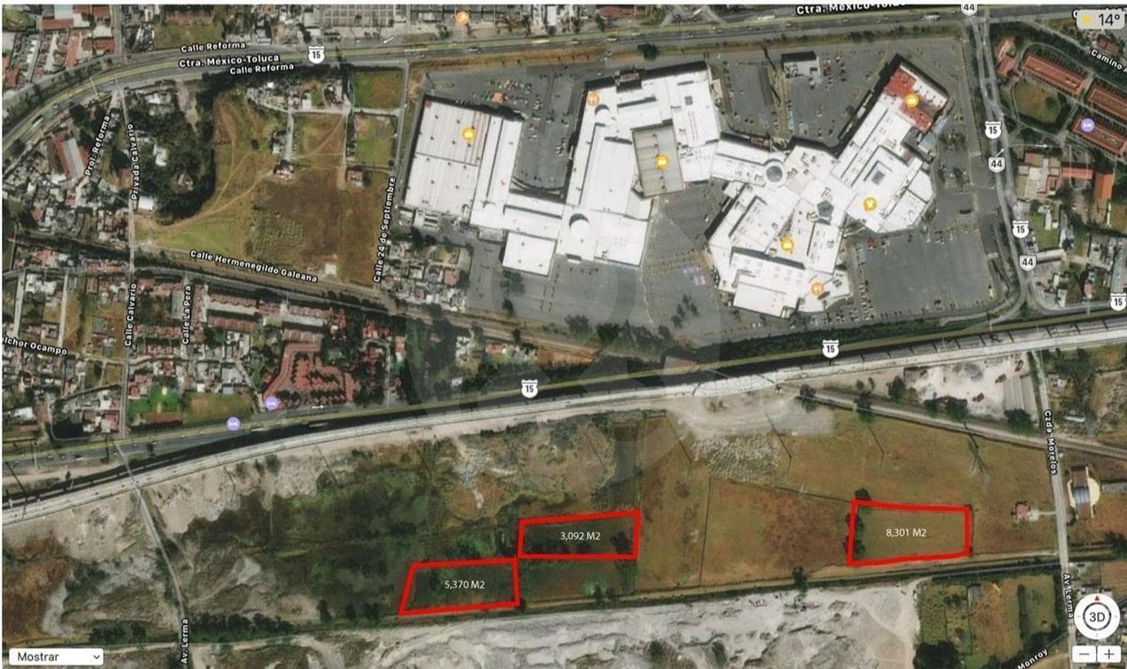 Terreno en Venta en Lerma, Edo. Mex - 1