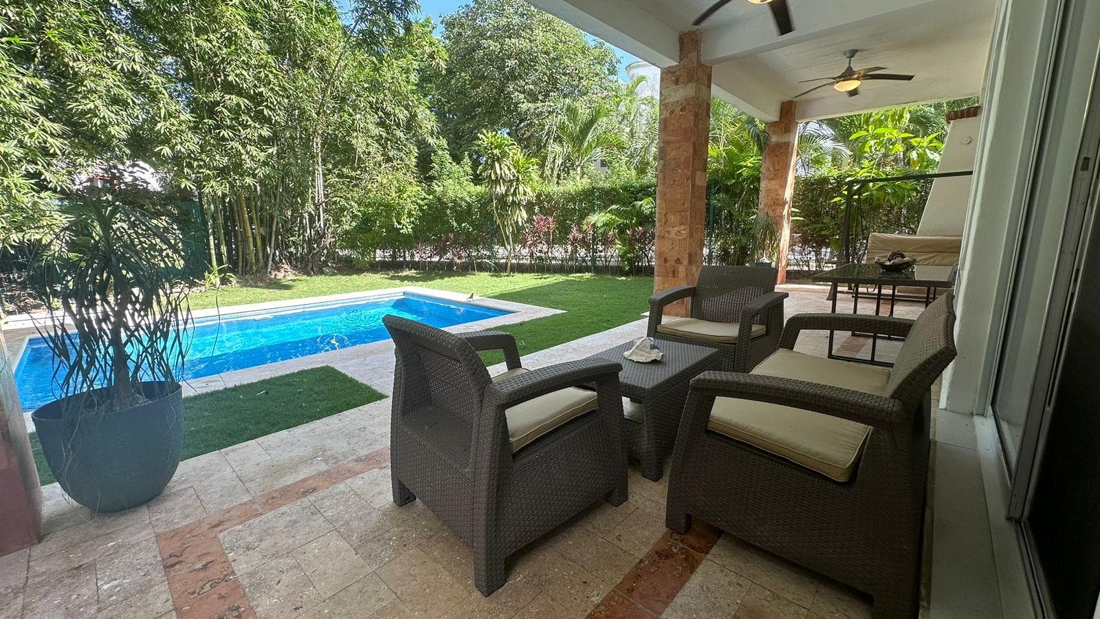 Casa de las Rosas Hermoso Estilo Mexicano Playacar Fase II - 1