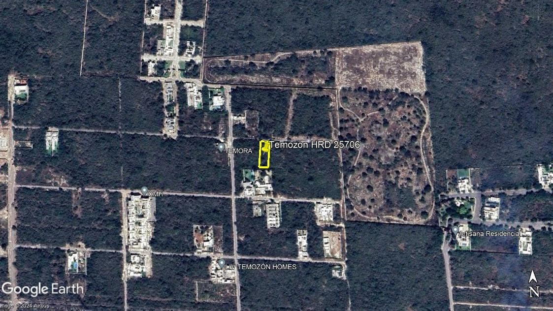 Terreno en Venta en Temozon de 1,013 m2 - 1