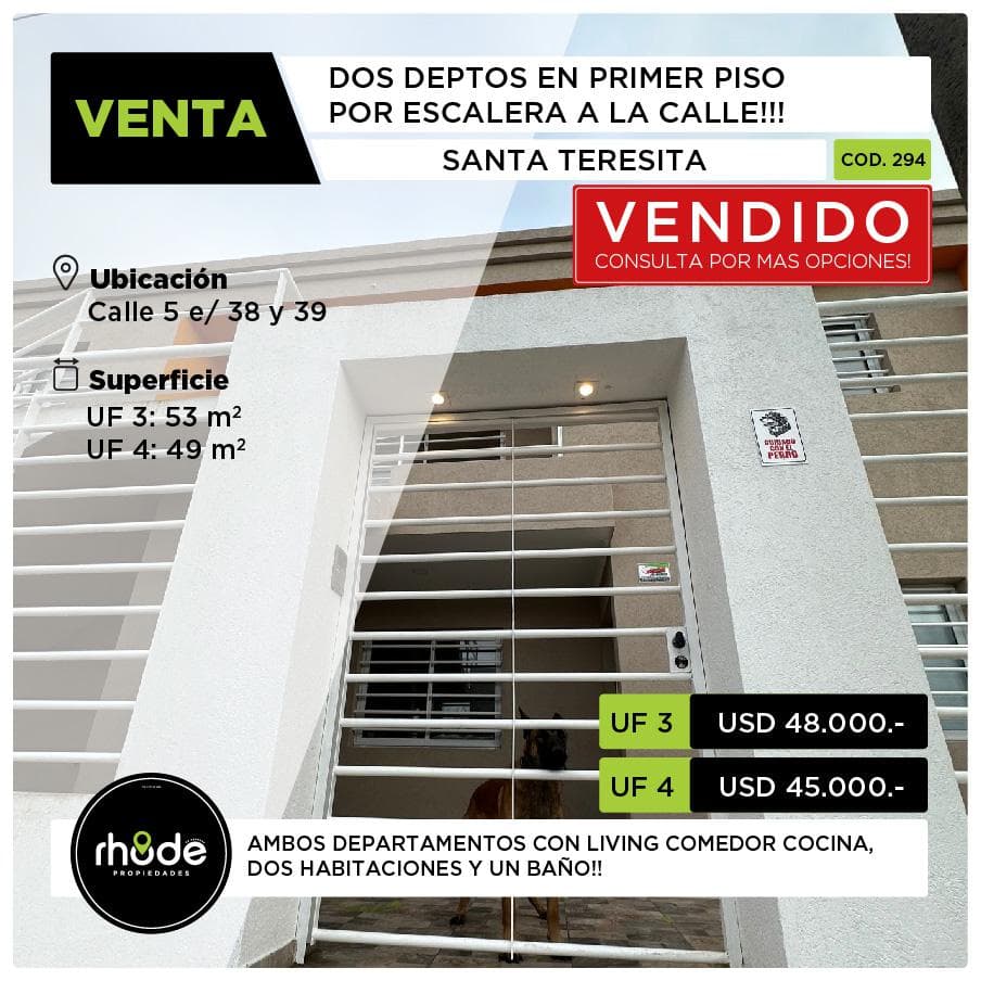 Departamento en Santa Teresita - 1