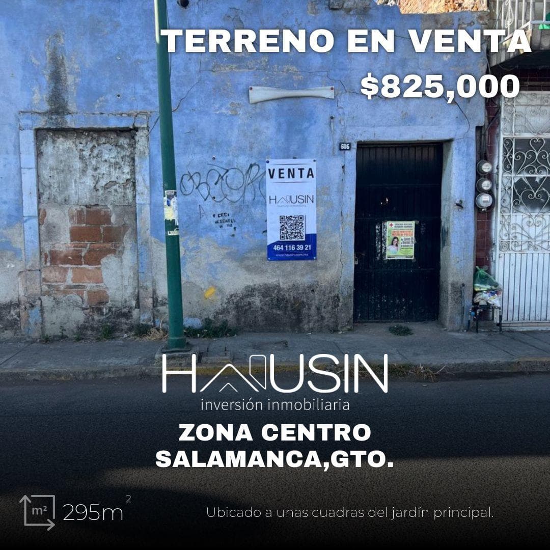Terreno en Venta en Calle Juarez 606, Centro. Salamanca, Gto - 1