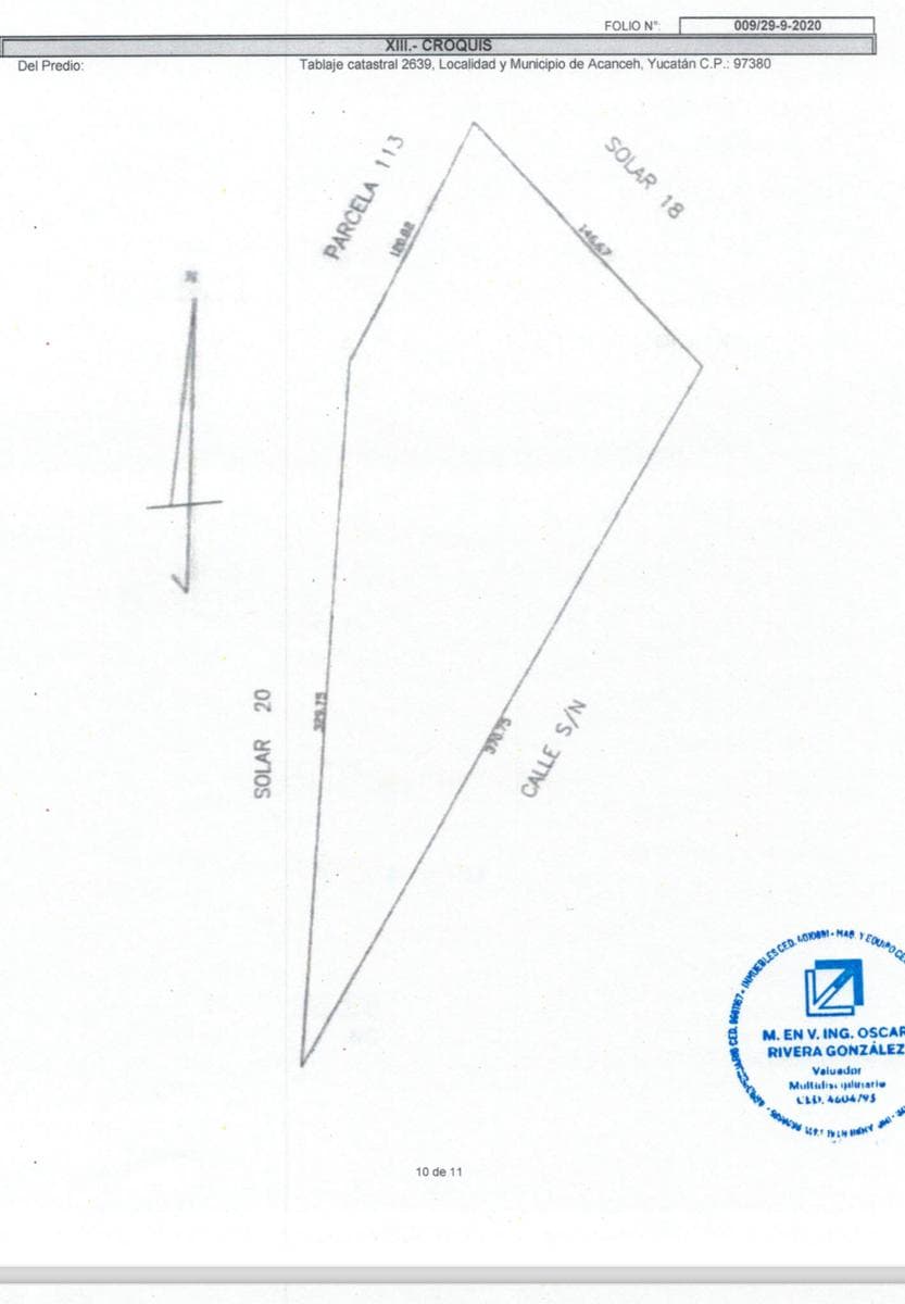 Terreno en venta en acancehTerreno en - 1