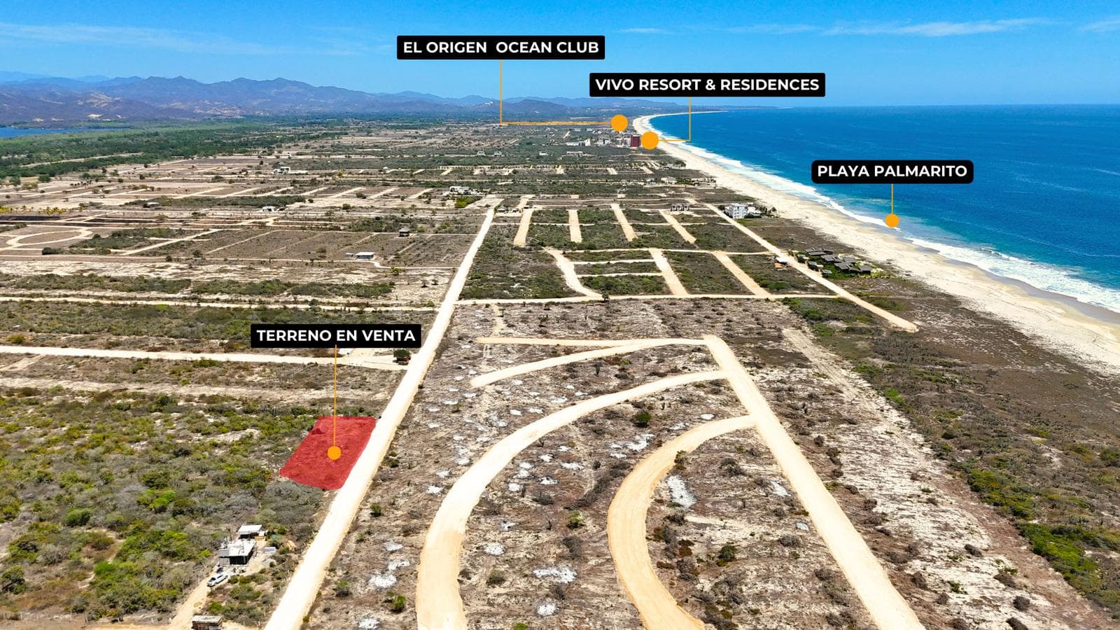 Venta de Terreno en Playa Palmarito - 1