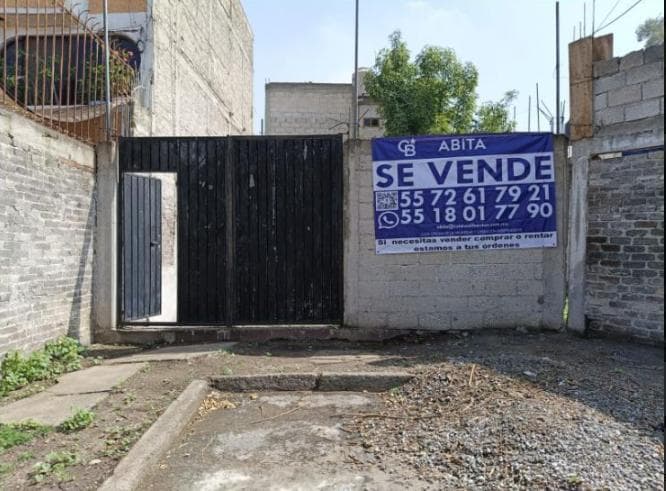 TERRENO EN VENTA VILLA DE GUADALUPE ECATEPEC Calle 63 lote 34 - 1