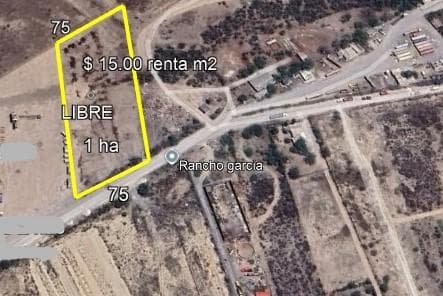 TERRENO INDUSTRIAL EN RENTA EN SALINAS VICTORIA N.L. - 1