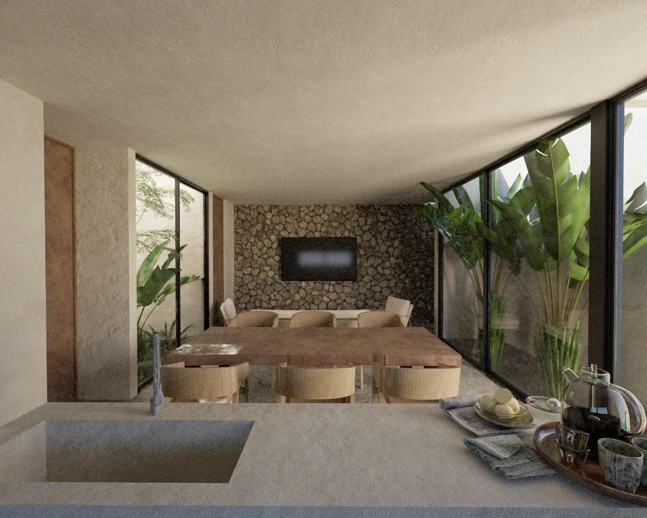 CASA EN VENTA MERIDA, HUNUCMA, MOD. AK 4, PREVENTA. - 1