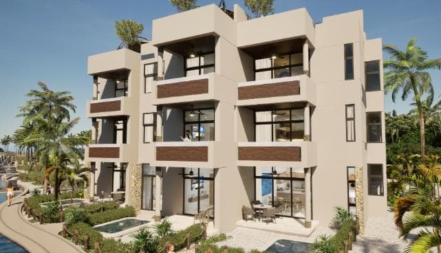 DEPARTAMENTO EN PRE-VENTA EN LA PLAYA CON ACABADOS DE LUJO"NAJAU" - 1
