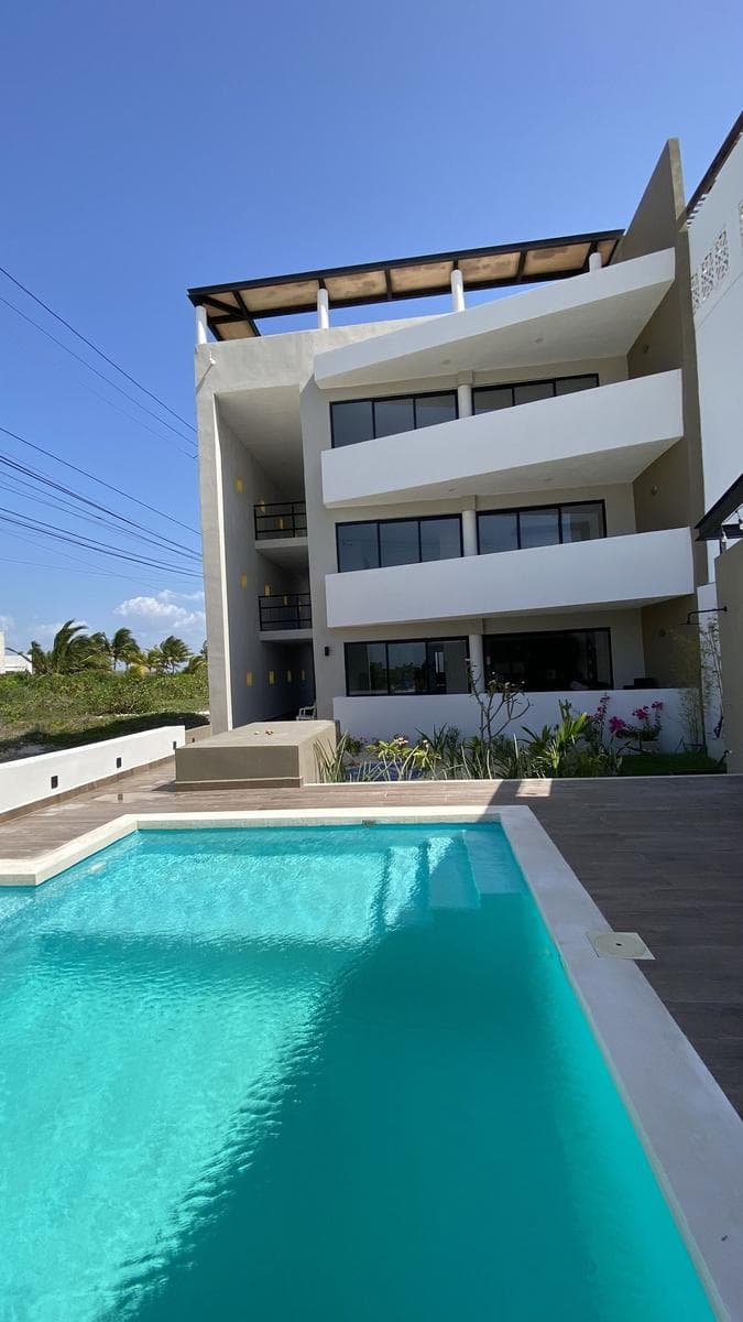 DEPARTAMENTO EN VENTA EN PLANTA BAJA EN LAS PLAYAS DE SAN BENITO, DZEMUL. - 1