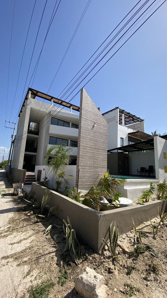 DEPARTAMENTO EN VENTA EN LAS PLAYAS DE SAN BENITO, DZEMUL. - 1