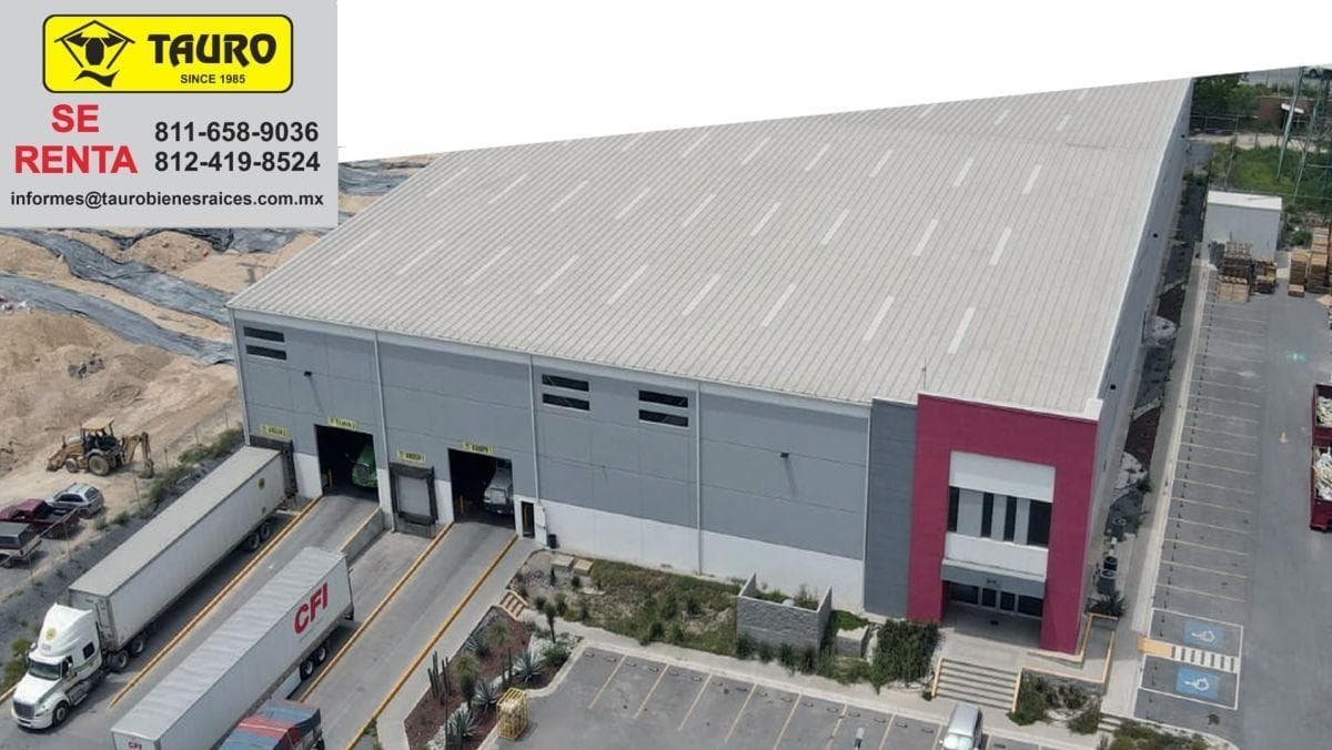 Nave Industrial en Renta de 4,323 m² en Santa Catarina N. L. México - 1