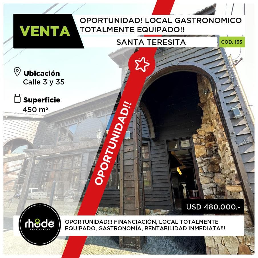 Local en Santa Teresita - 1