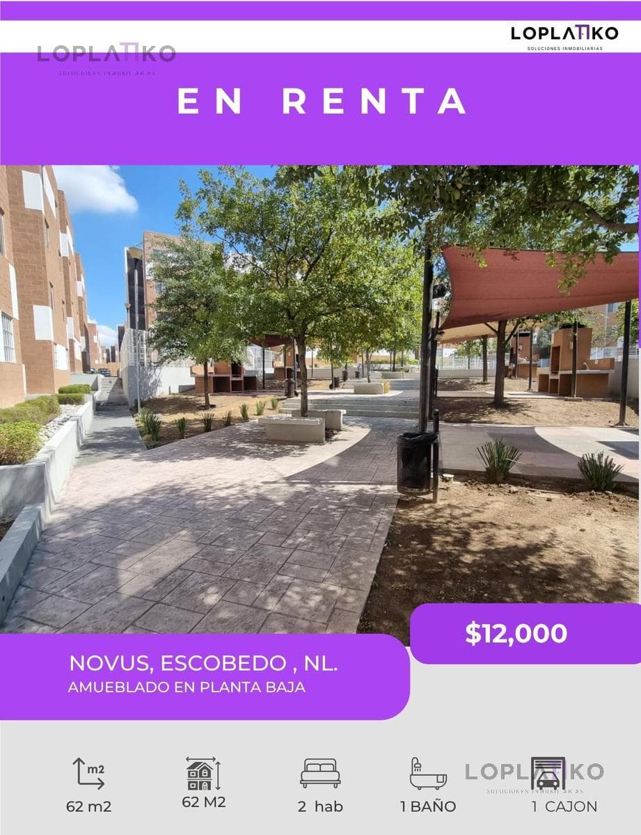 Departamento en Fraccionamiento Novus Sendero - 1