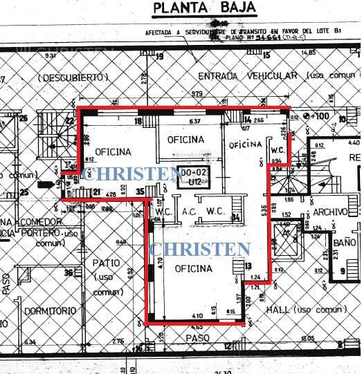 VENTA SAN MARTIN 3253 OFICINA EN PLANTA BAJA - 1
