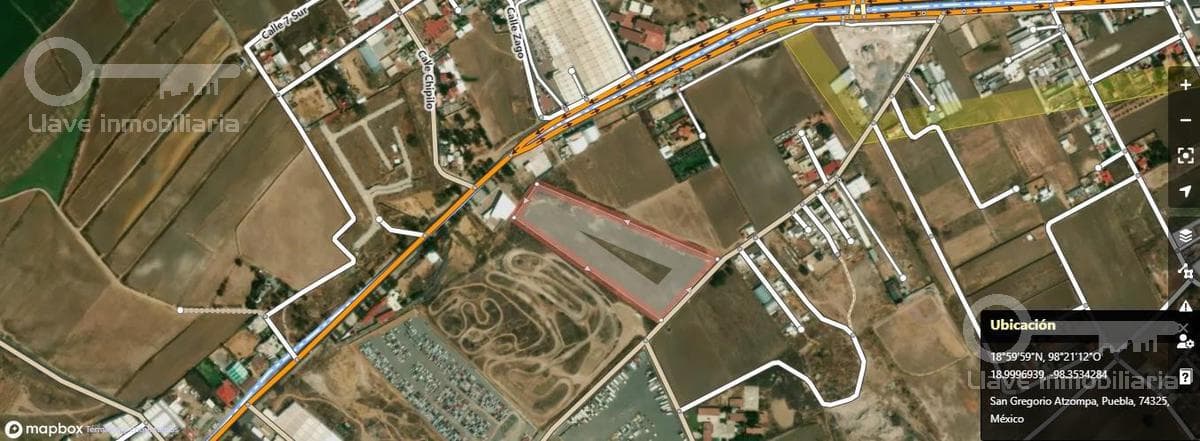 Terreno en Venta en Camino Real a Atlixco, San Bernabé Temoxtitla, Ocoyucan, Puebla - 1