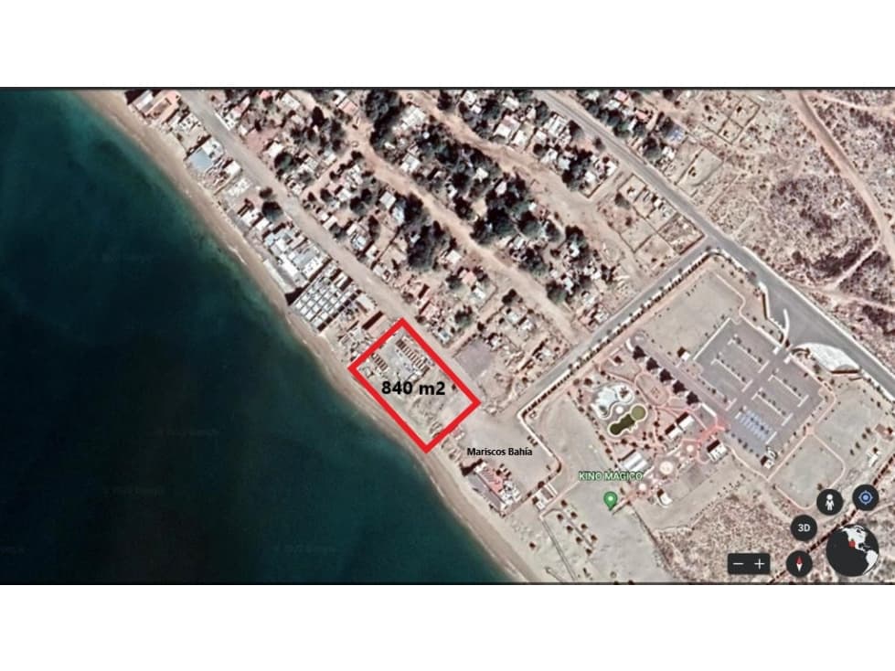 Terreno de 840 m2 a la orilla de la playa en Bahia de Kino Sonora - 1
