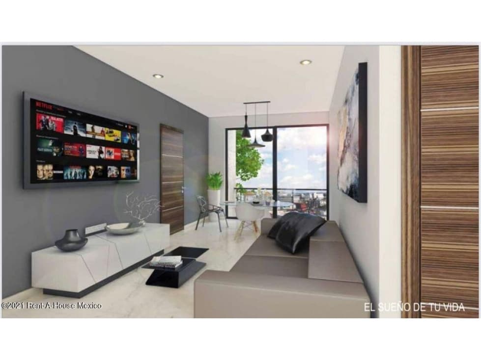 EN VENTA EXCELENTE DEPARTAMENTO DOS NIVELES, 74 M2 PUNTO MIXCOAC - 1