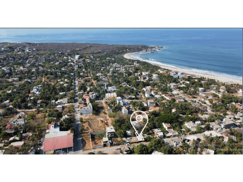 Punta Zicatela / 140 m2 / En Calle principal - 1