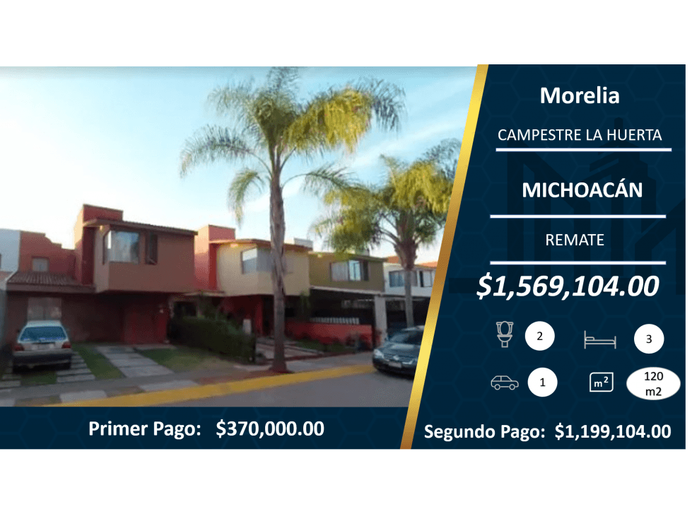 Remato Casa en CAMPESTRE LA HUERTA $1,569,104.00 - 1
