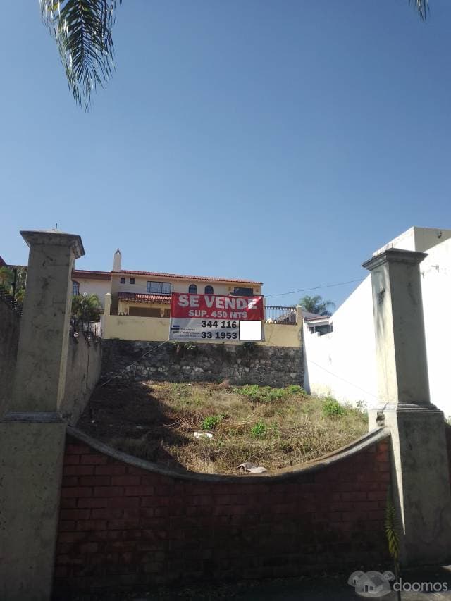 Terreno 450 mts2. en sección Panorámica Bugambilias, Zapopan - 1